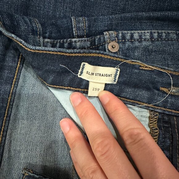 Madewell Slim Straight Jeans - Picture 2 of 3